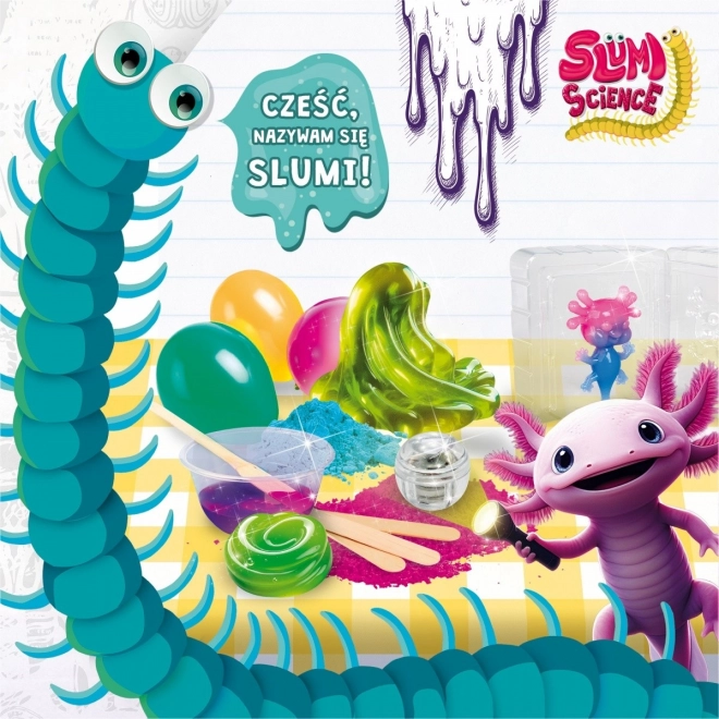 Slumi Science készlet - világító gyúrható játék