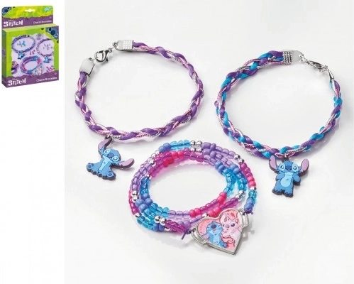 Kreatív készlet karkötők készítéséhez Stitch motívummal