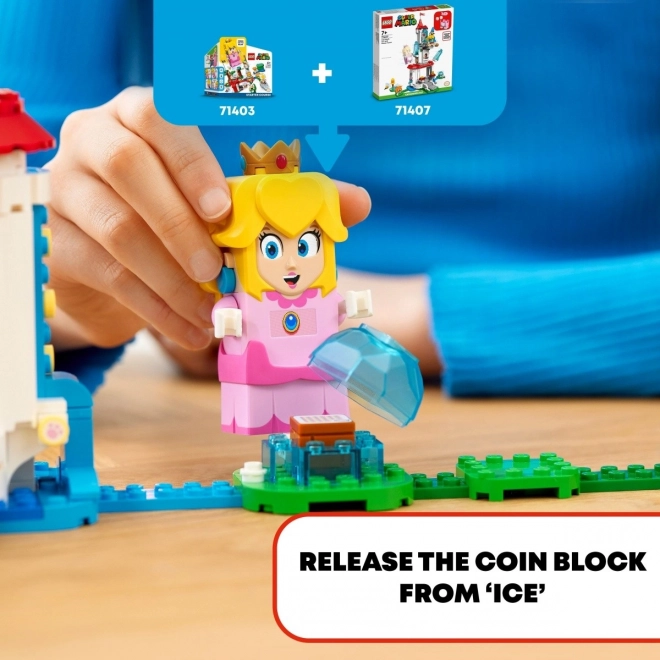 Lego Super Mario - Peach cica és a jégtorony kiegészítő készlet