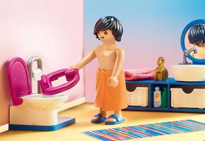Fürdőszoba káddal Playmobil Babaház