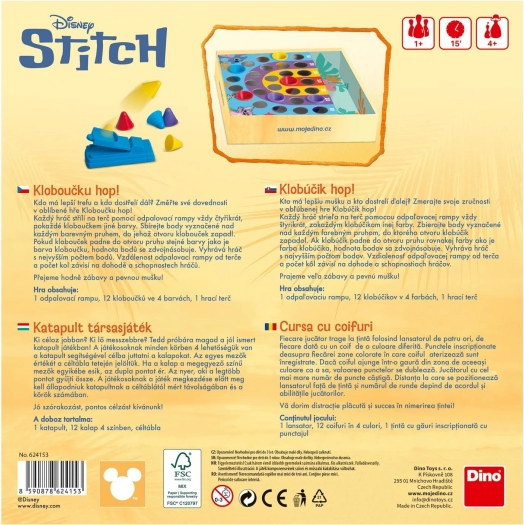 Gyermekjáték Kalapka Hop – Stitch és Angel