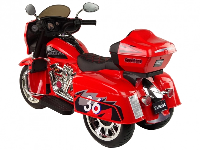 Akkumulátoros háromkerekű motor Goldwing piros