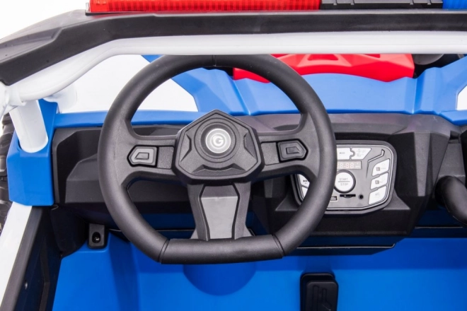 Gyermek rendőrségi akkumulátoros jármű 4x4 Buggy XB-2118