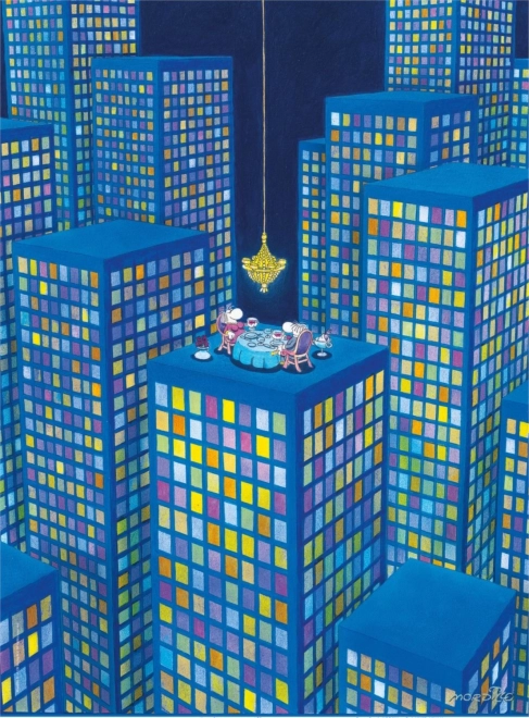 CLEMENTONI Puzzle Este 500 darab