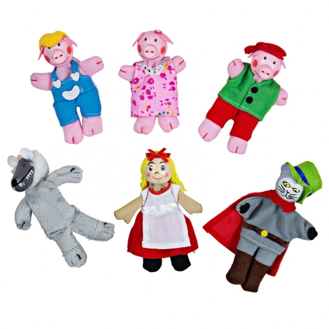 Mesefigurás ujjbábok - Bigjigs Toys