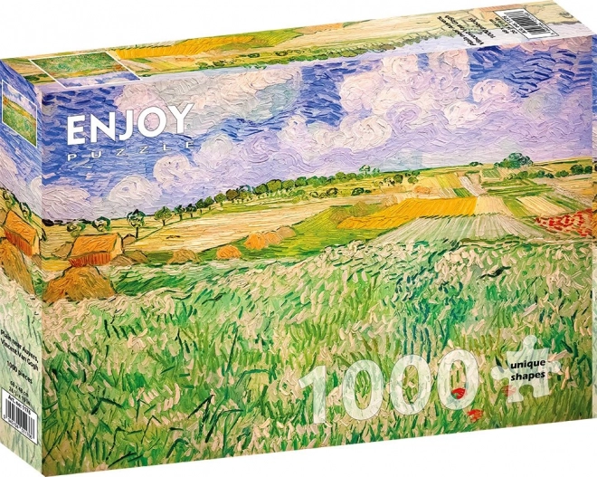 Élvezze a puzzle Vincent Van Gogh: Tájkép Auvers-ben 1000 darab