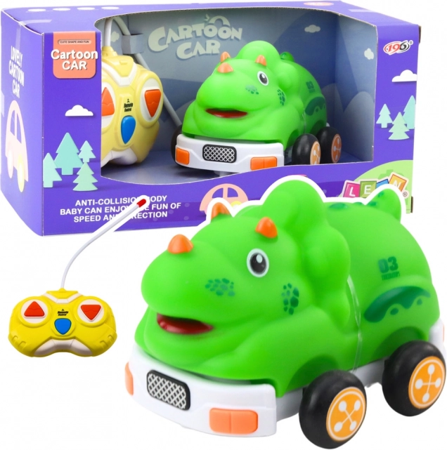 Gyerek tükrös irányítású Dino autó