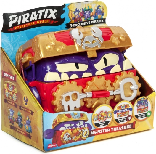 Interaktív Szörnyeteg Kincs Láda