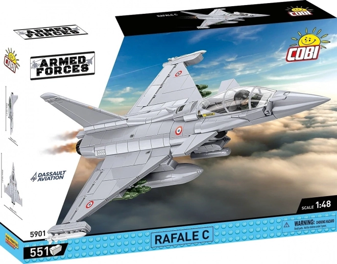 Dassault Rafale C építőkészlet - 551 alkatrész