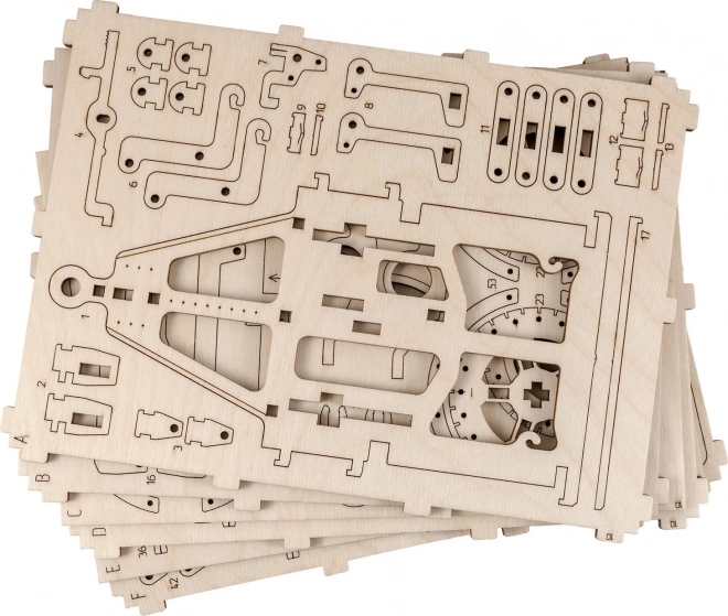 Fa 3D Puzzle Pótkocsi 119 Darab