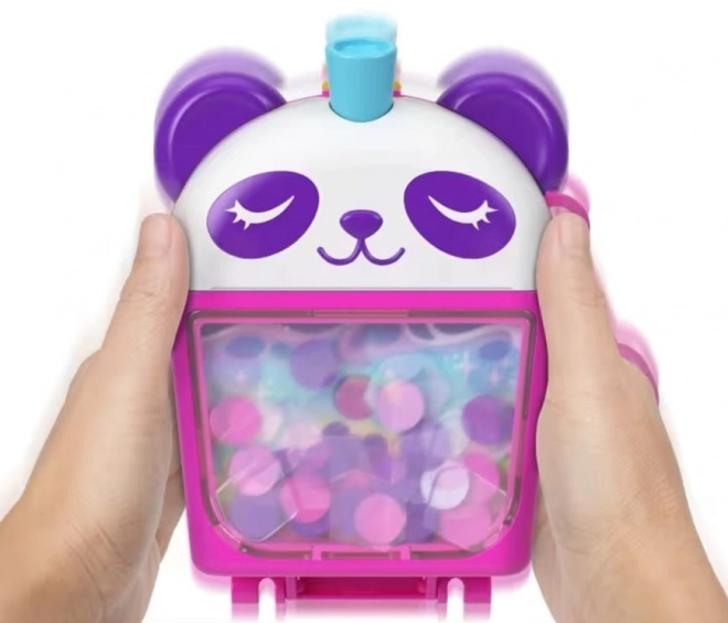 Polly Pocket Buborék Tea Panda Kompakt Készlet