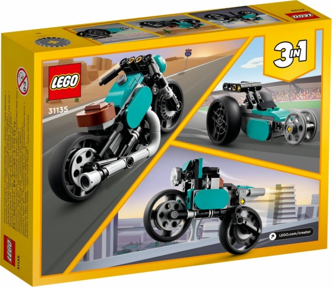 Lego Creator klasszikus motorkerékpár 3 az 1-ben