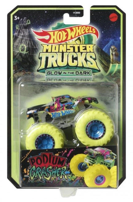 Hot Wheels szörnyteherautók világító a sötétben