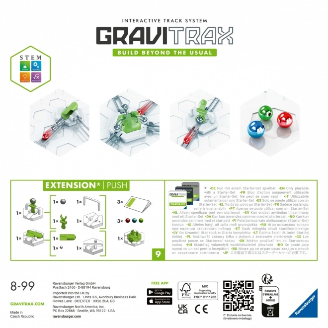 Ravensburger GraviTrax pálya bővítő készlet 3 az 1-ben