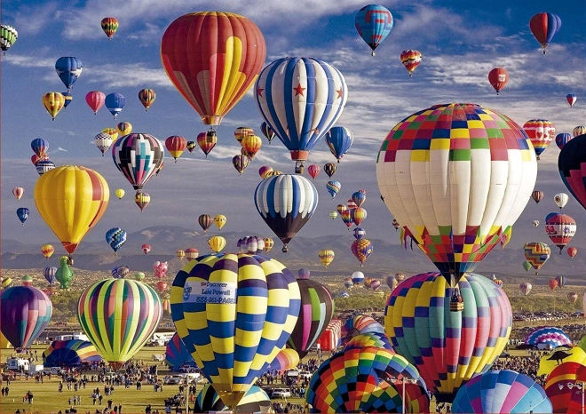 Hőlégballon Puzzle - 1500 Darabos Készlet