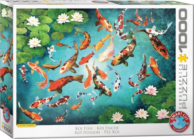 Eurographics Koi ponty 1000 darabos puzzle