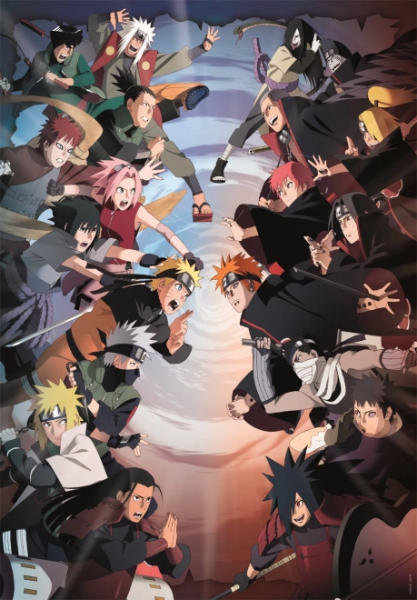 Naruto Clementoni puzzle 1000 darabos