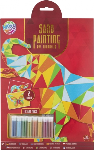 Kreatív szett Számozott homokfestés
