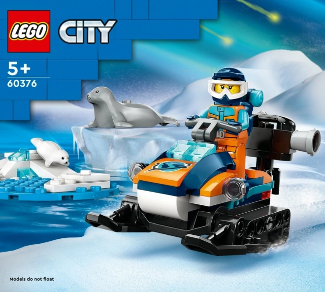 Lego city sarkköri kutatós motorosszán