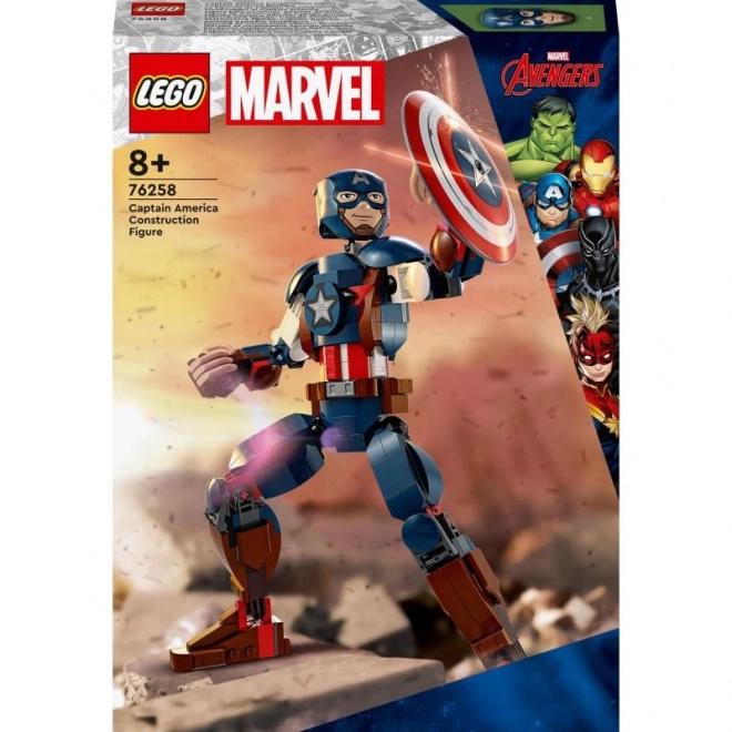 Captain America összerakható figura