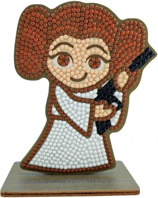 Gyémántfestés Star Wars: Leia hercegnő
