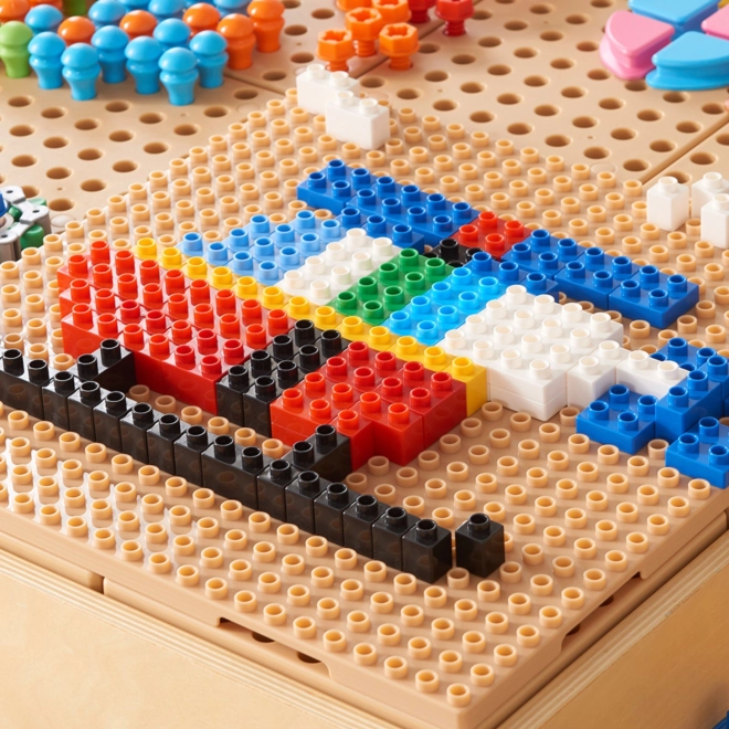 Masterkidz építőkocka készlet STEM 135 db tartozékokkal panelhez 4 db