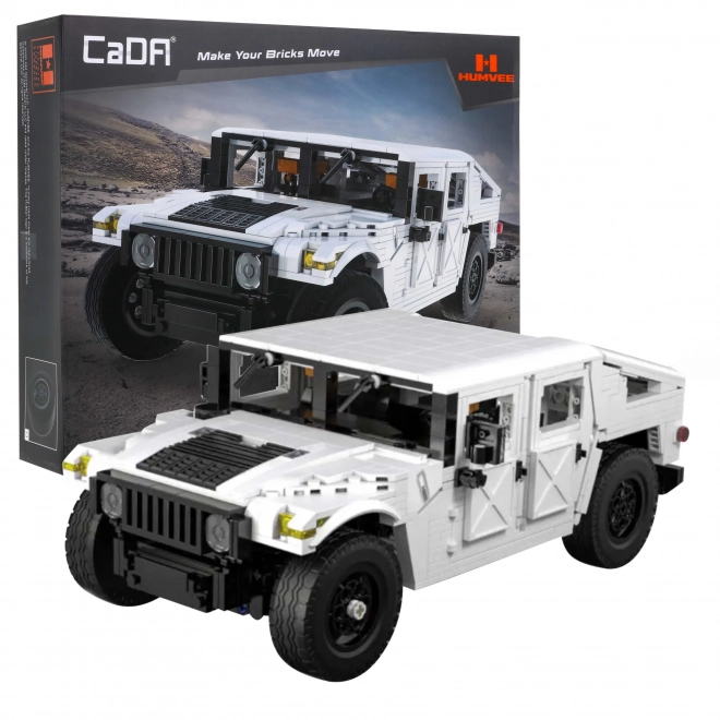 Cada technikai játék tank Humvee 1:12, 1386 db