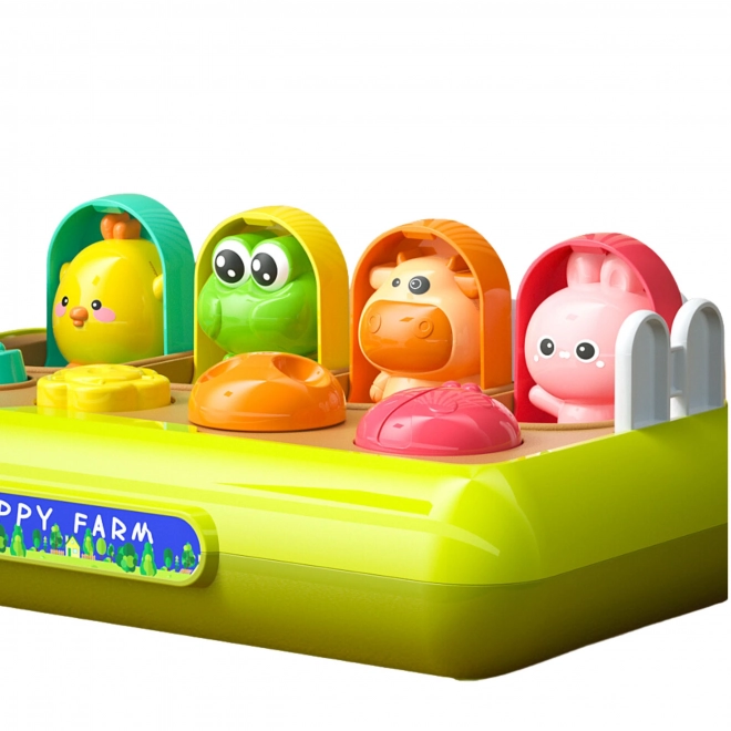 Woopie interaktív baba játék - vidám állatkák felbukkanása
