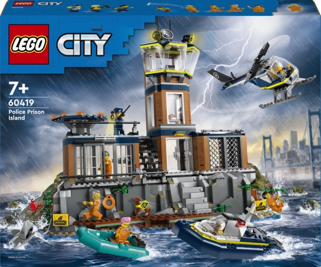 Lego City rendőrségi börtönsziget