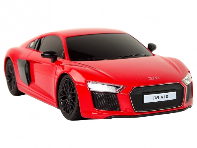 Rádióvezérelt Audi R8 Rastar Piros 1:24