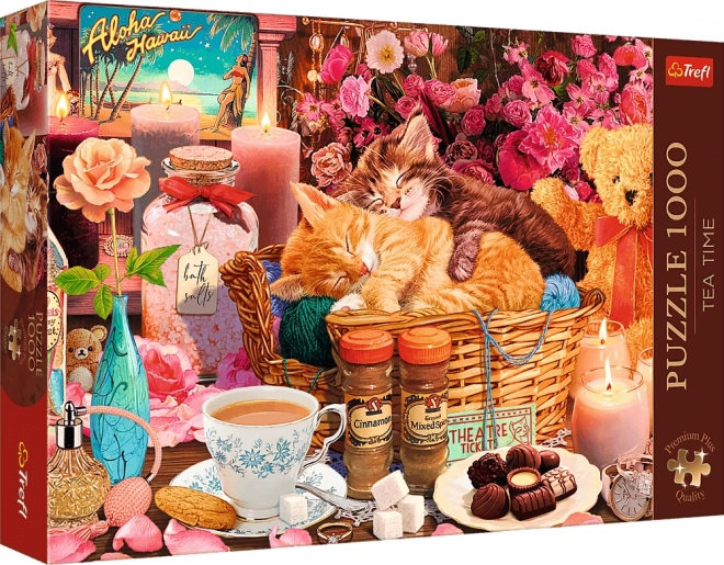 Trefl prémium puzzle - Tea Time - Minden Ami Kellemes