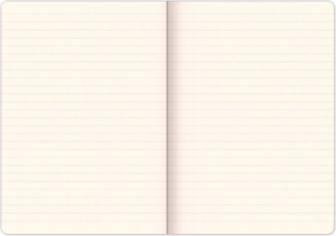 Notique Notes Vivella Classic piros, vonalas