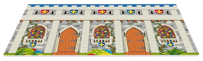 3D habszivacs padló puzzle kastély