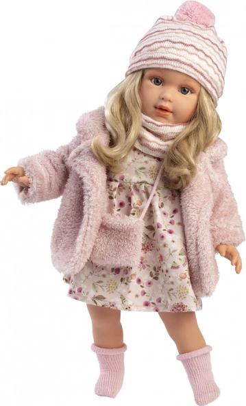 Realista baba Lucia puha testtel 40 cm