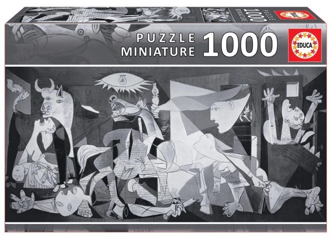 Educa miniatűr puzzle - Guernica Pablo Picasso 1000 darab