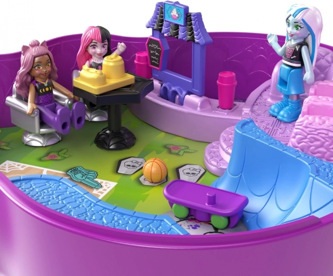 Kompakt készlet Polly Pocket és Monster High