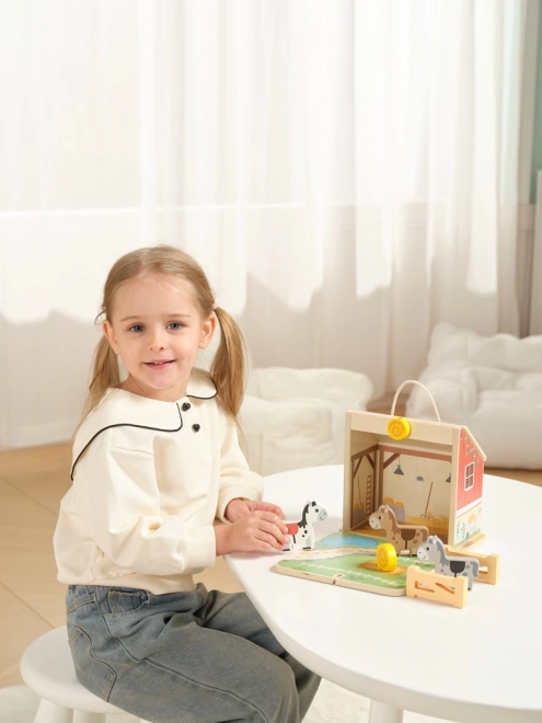 Az első gyerekeknek szóló lovas istállóm
