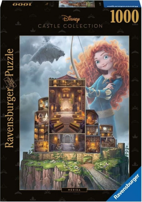 Ravensburger puzzle - Merida kastély