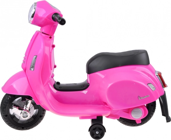 Gyermek Elektromos Robogó Vespa – rózsaszín