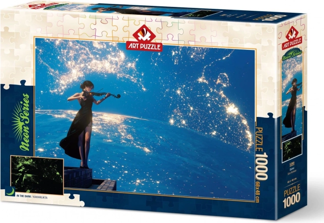 Világító puzzle kupolák 1000 darabos