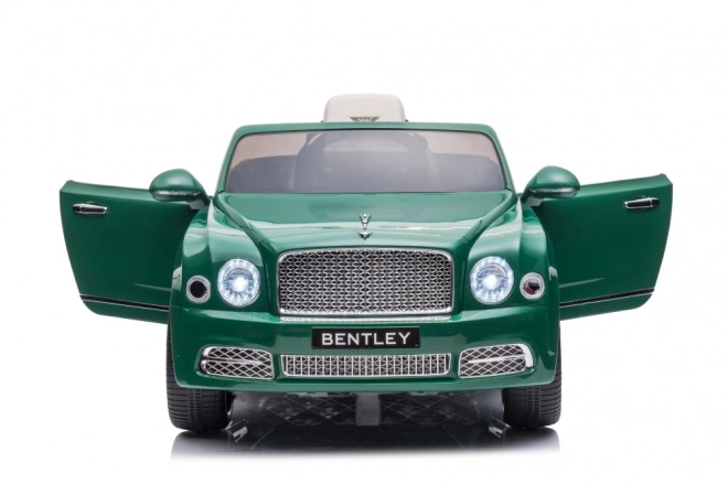 Bentley mulsanne zöld akkumulátoros autó