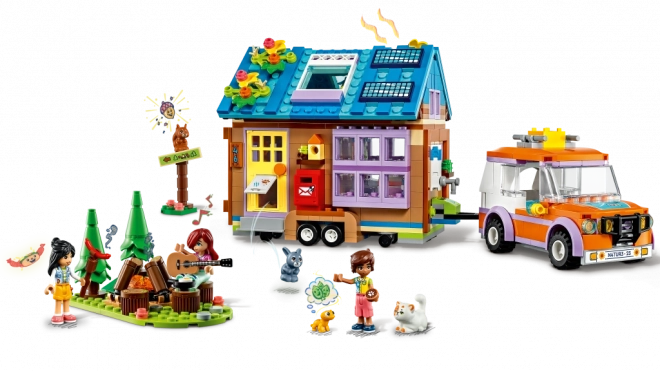 Kis lakókocsi LEGO Friends játékkészlet