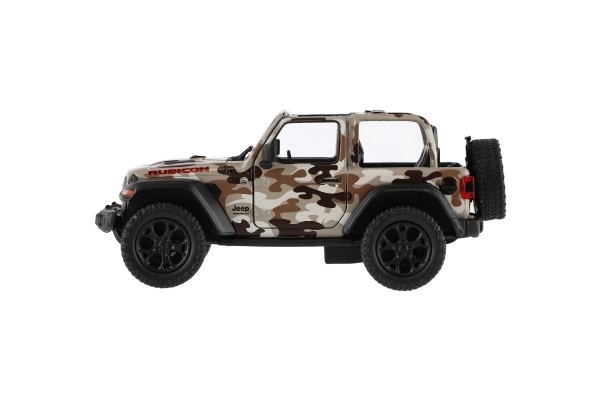 Jeep Wrangler Camo Edition autómodell - Kinsmart