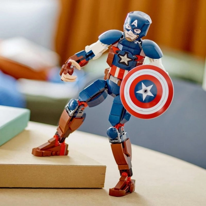 Captain America összerakható figura