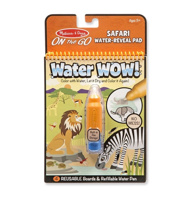 Safari WaterWow! Vízfestő Színező