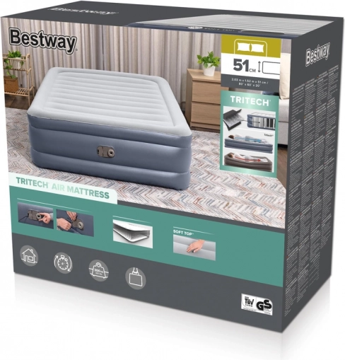 Bestway felfújható matrac 203 x 152 x 51 cm