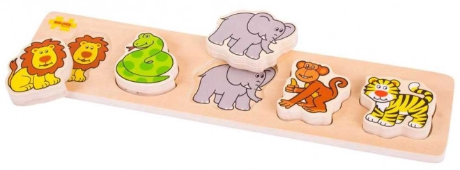 Bigjigs baba fa safari puzzle