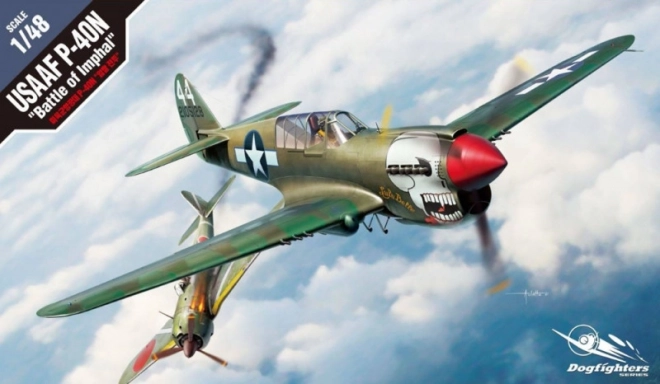 USAAF P-40N makett - Imphal csata 1/48