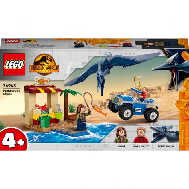 Lego Jurassic World pteranodon hajsza