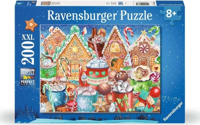 Ravensburger karácsonyi édességek XXL puzzle 200 darabos